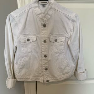 A.n.d e a w y white denim jacket